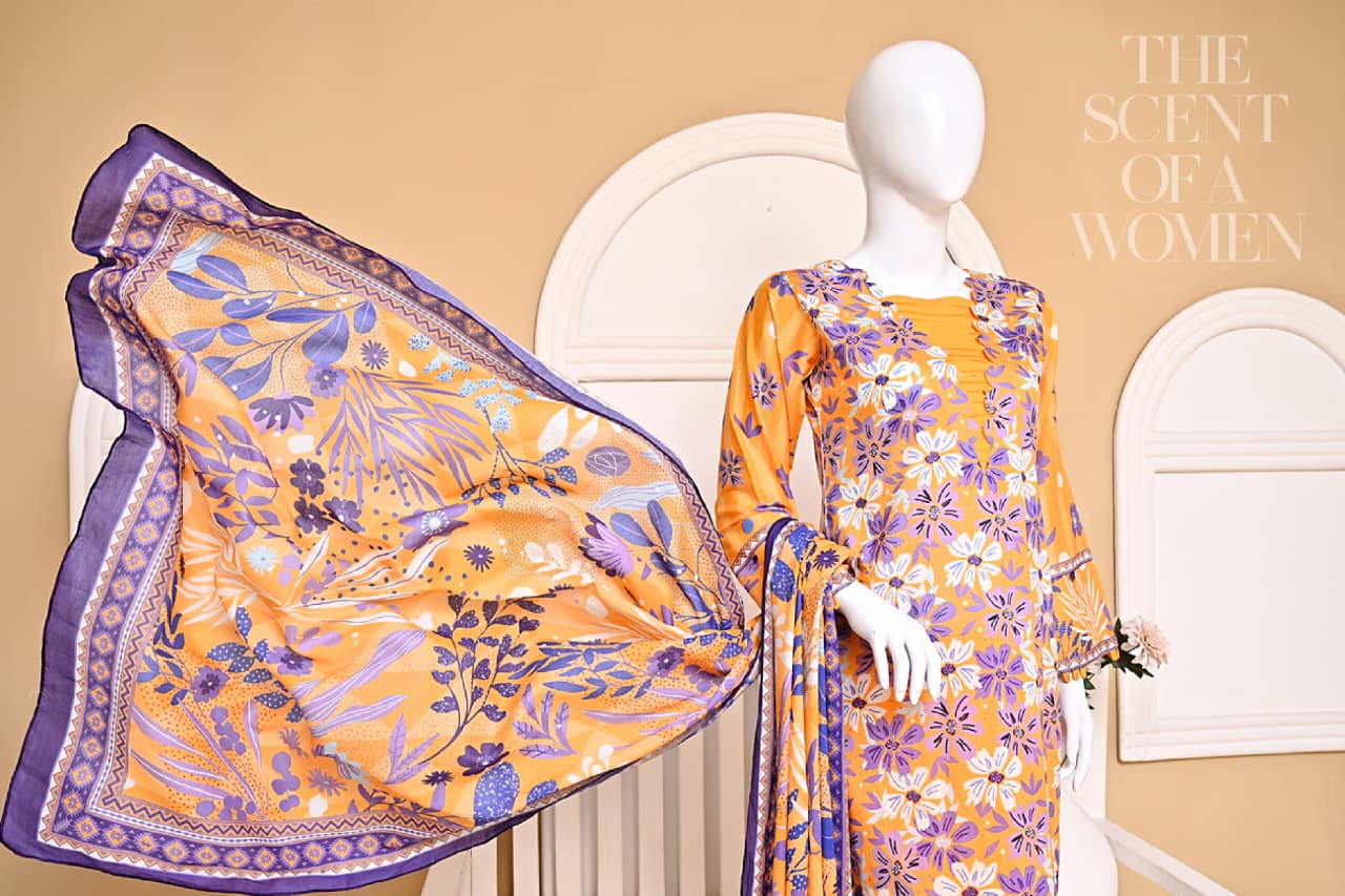 Ittehad Printed Unstitched Lawn 3pc Collection