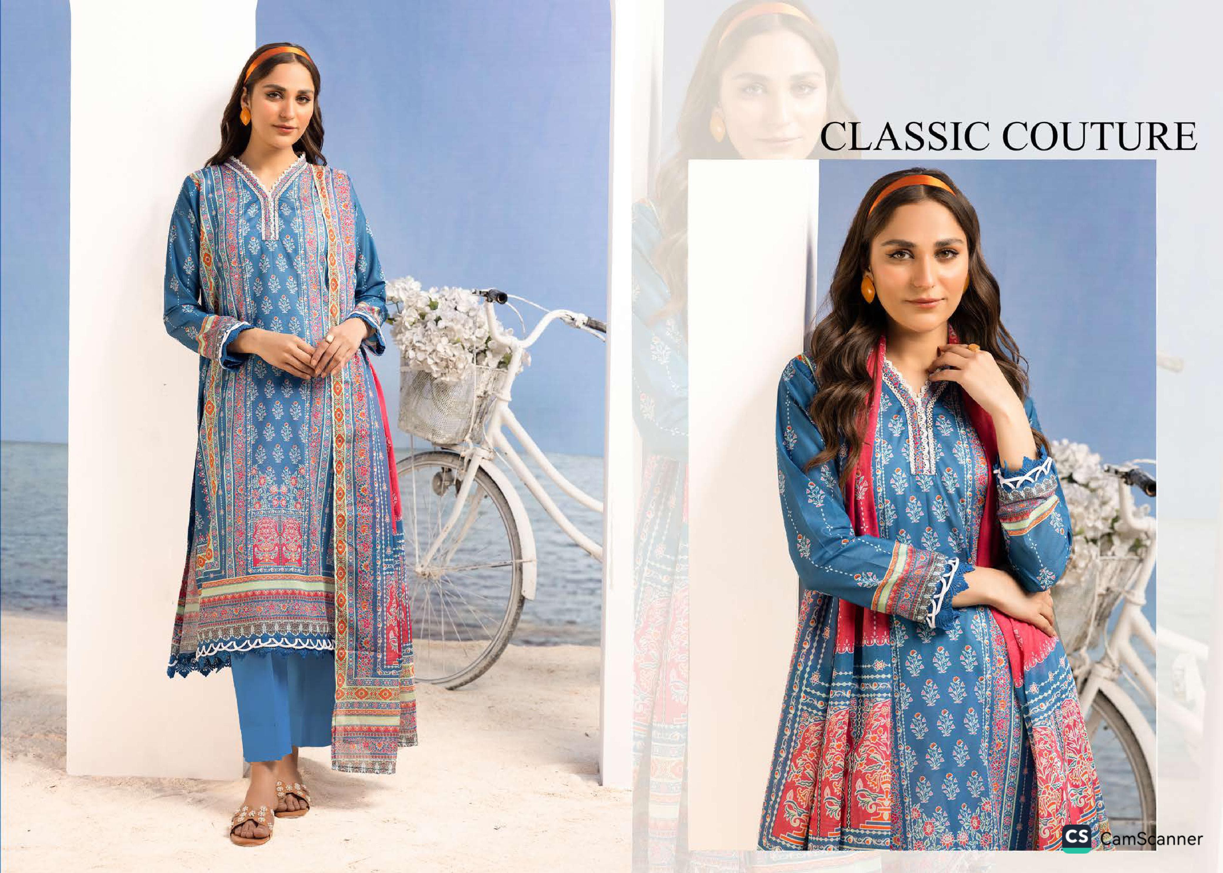 Zohra By Motifz Lawn Unstitched 3pc Collection