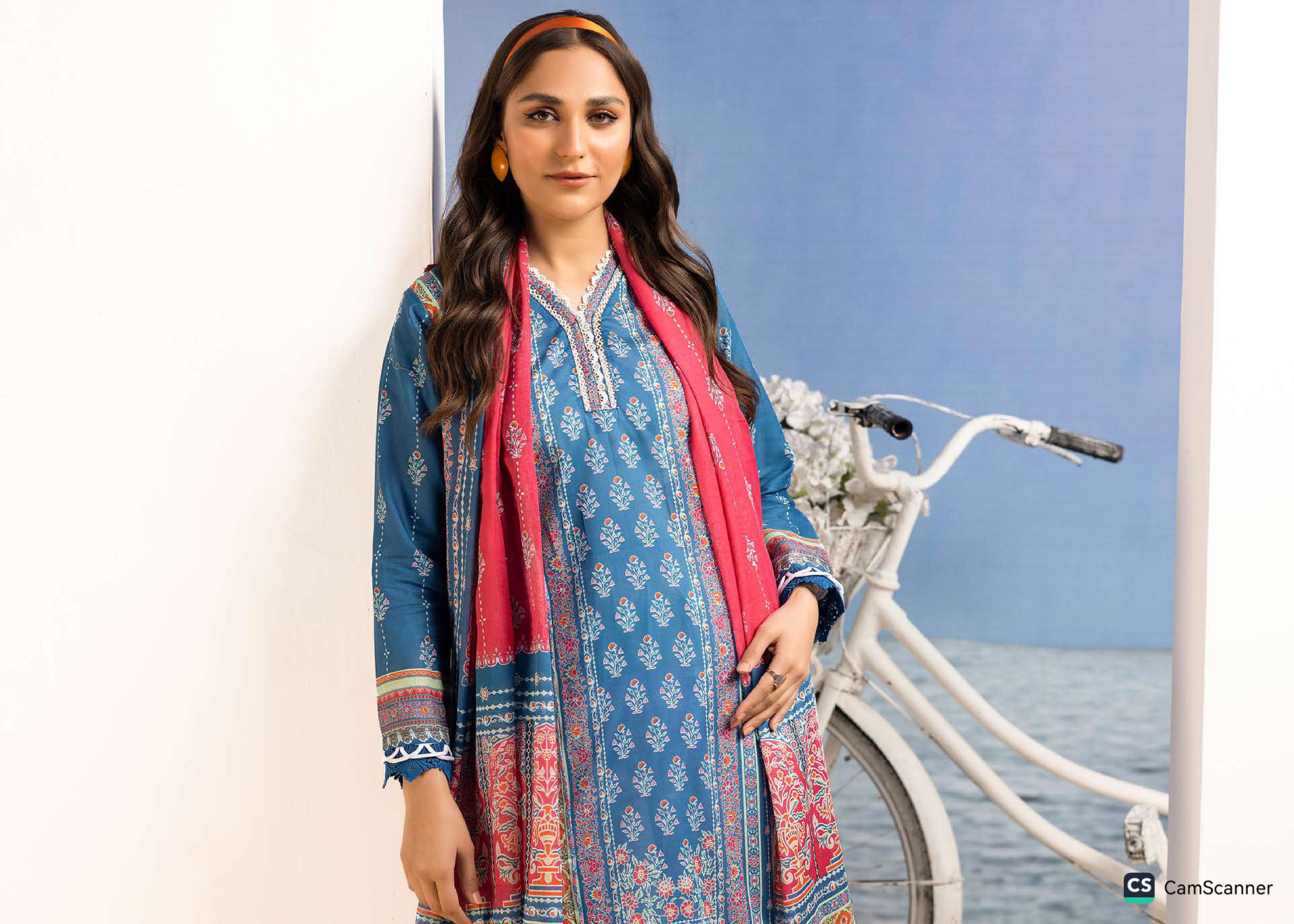 Zohra By Motifz Lawn Unstitched 3pc Collection