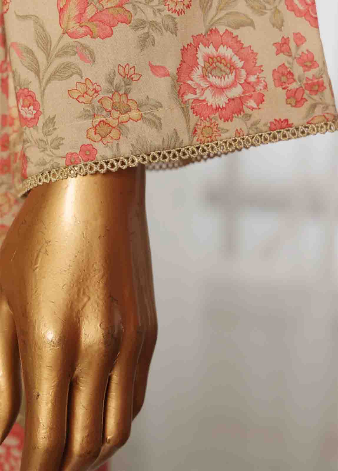 Bin Saeed Printed Lawn Stitched 3 Piece Suit