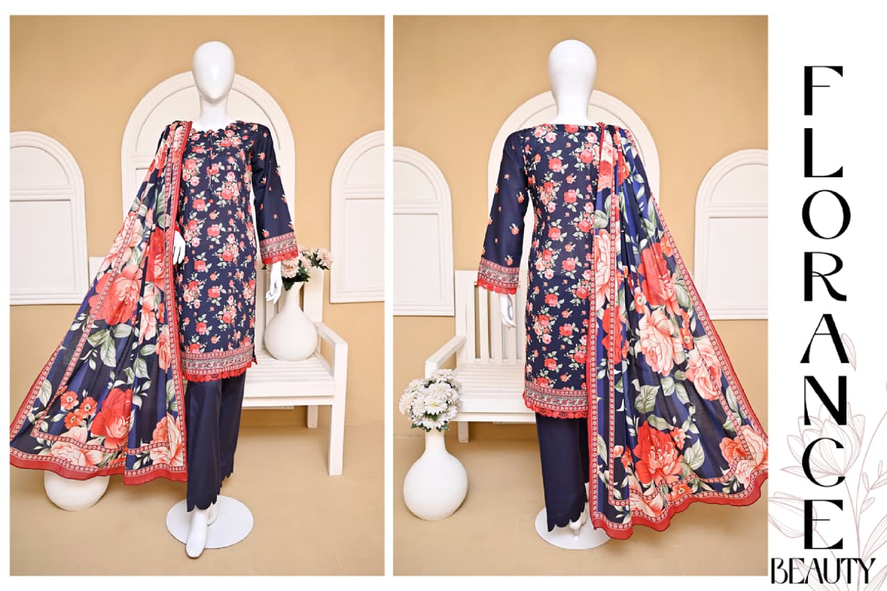 Ittehad Printed Unstitched Lawn 3pc Collection
