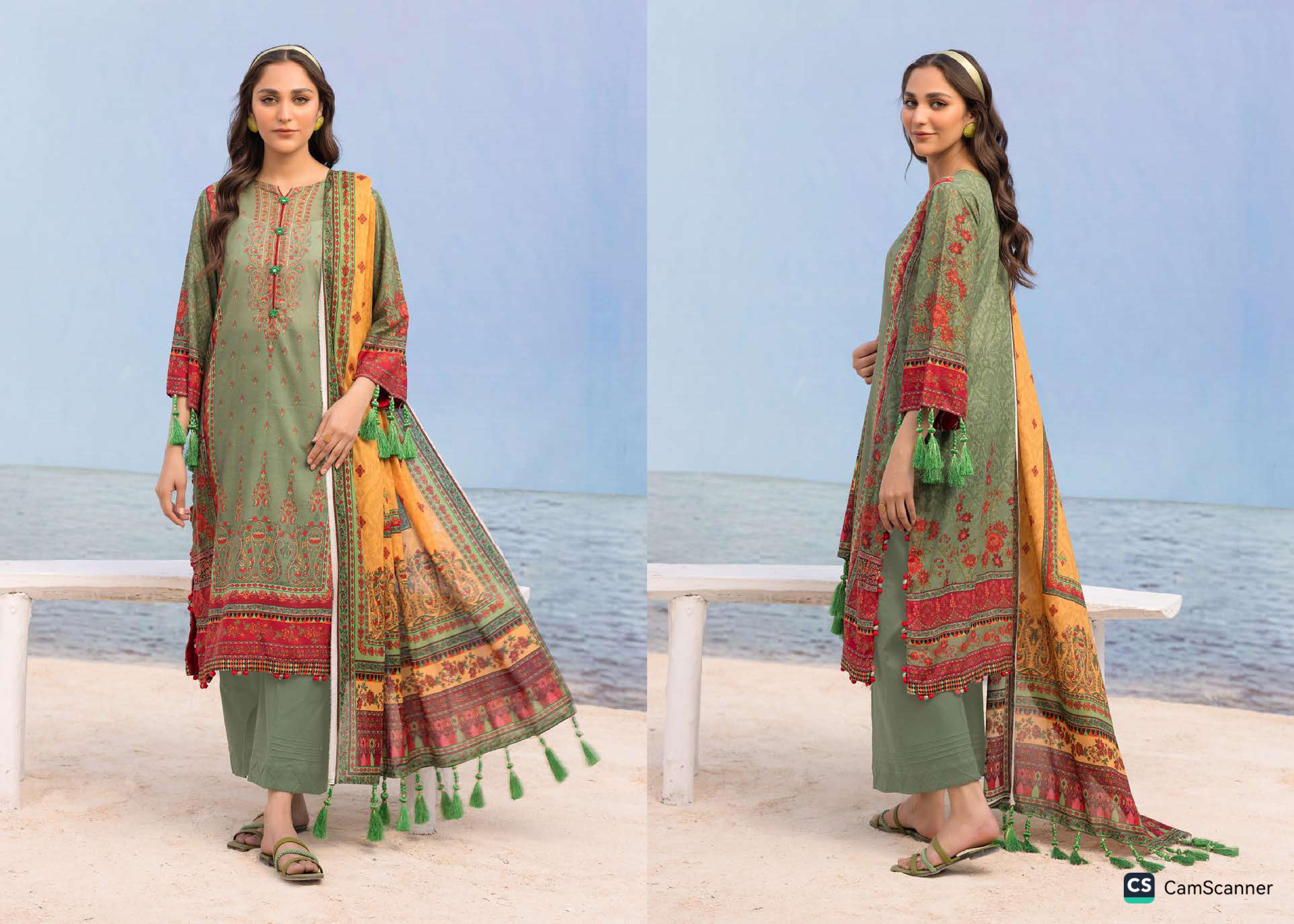 Zohra By Motifz Lawn Unstitched 3pc Collection