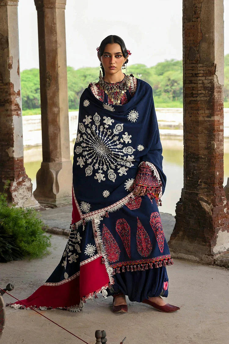 Hussain Rehar - Karandi Unstitched Collection - 01-Gulbano - Unstitched