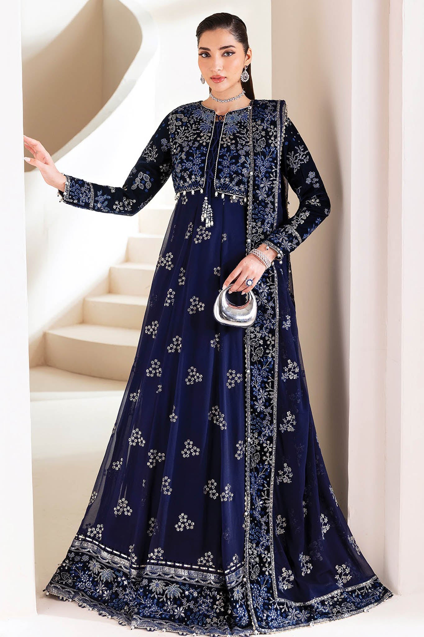 Xenia Unstitched 3 Piece Luxury Formals Vol-02 Collection'2025-Maklina